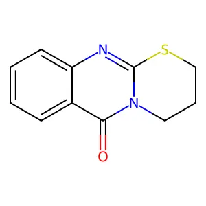 3,4-dihydro-2H,6H-[1,3]thiazino[2,3-b]quinazolin-6-one structure