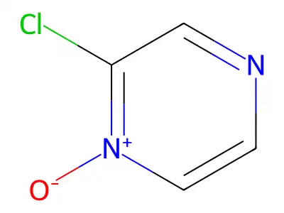 2-Chloropyrazine 1-oxide structure