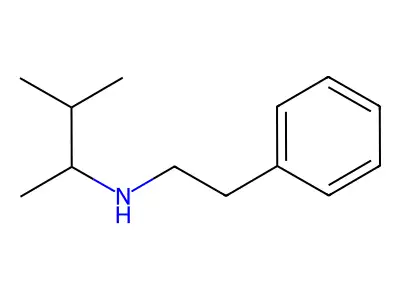 (3-Methylbutan-2-yl)(2-phenylethyl)amine structure