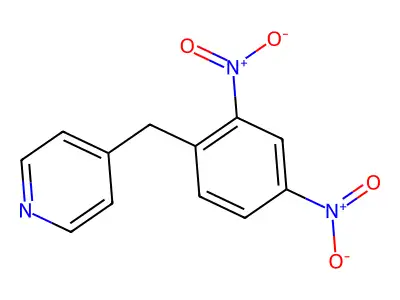 4-(2,4-Dinitrobenzyl)pyridine structure