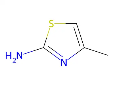 2-Amino-4-methylthiazole structure
