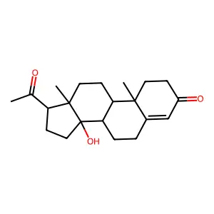 14-Hydroxyprogesterone structure