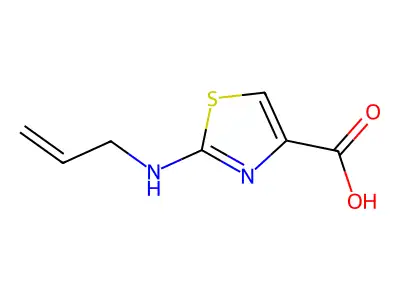 2-(Allylamino)thiazole-4-carboxylic acid structure