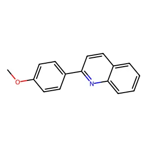 2-(4-Methoxyphenyl)quinoline structure