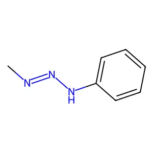 1-甲基-3-苯基-1-三氮烯 structure