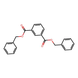 间苯二甲酸二苄酯 structure