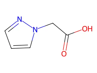 1H-Pyrazol-1-ylacetic acid structure