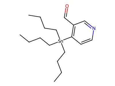 4-(Tributylstannyl)pyridine-3-carbaldehyde structure