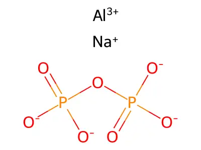 焦磷酸铝钠 structure