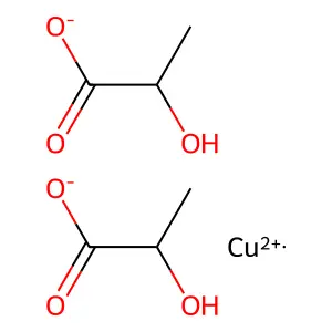 乳酸銅 structure