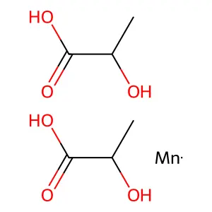 乳酸锰 structure