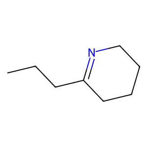 2,3,4,5-Tetrahydro-6-propylpyridine structure