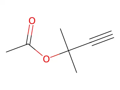 1,1-Dimethylprop-2-ynyl acetate structure