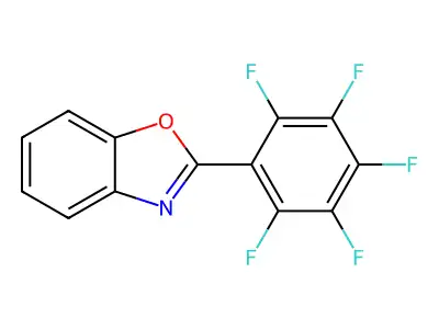 2-(Perfluorophenyl)benzo[d]oxazole structure