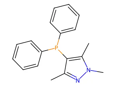 4-(Diphenylphosphino)-1,3,5-trimethylpyrazole structure