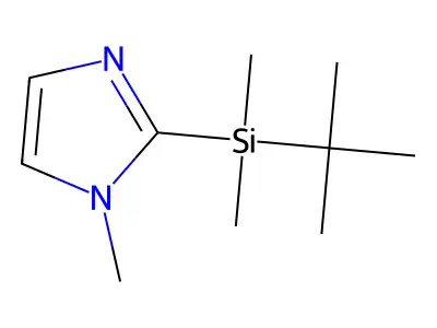 2-(tert-Butyldimethylsilyl)-1-methyl-1H-imidazole structure