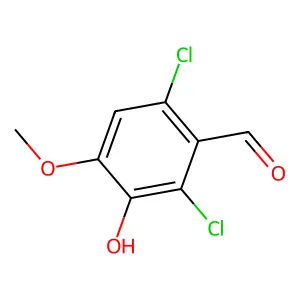 2,6-Dichloro-3-hydroxy-4-methoxybenzaldehyde structure