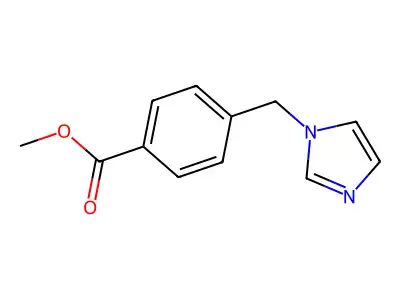 Methyl 4-(1H-imidazol-1-ylmethyl)benzoate structure