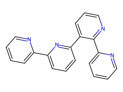 2-(Pyridin-2-yl)-3-[6-(pyridin-2-yl)pyridin-2-yl]pyridine structure