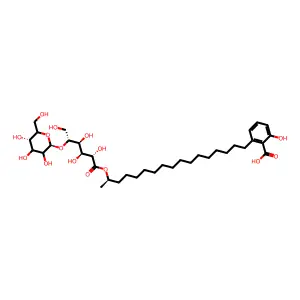 Caloporoside structure