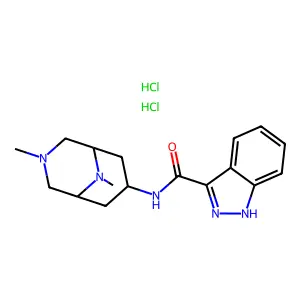 Indisetron hydrochloride structure