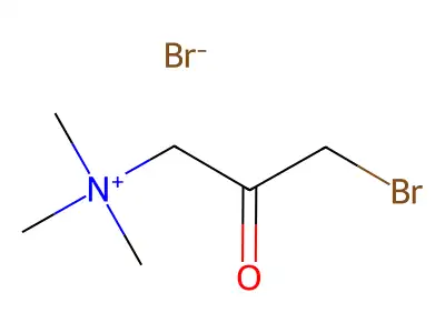 3-Bromoacetonyl trimethylammonium structure