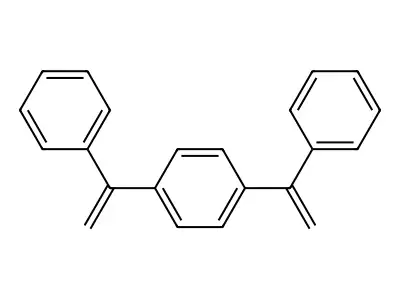 1,4-Bis(1-phenylethenyl)benzene structure