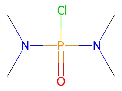N,N,N',N'-四甲基磷酰二胺氯 structure