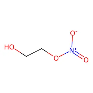 1,2-乙二醇1-硝酸酯 structure