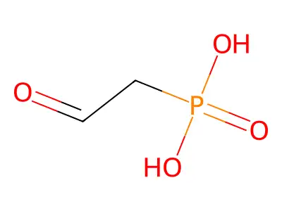 磷酰基乙醛 structure