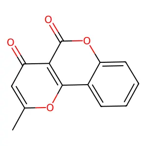 2-Methylpyrano[3,2-c]chromene-4,5-dione structure