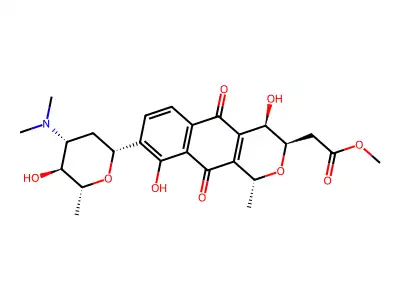 Menoxymycin B structure