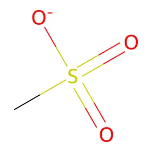 甲磺酸盐 structure