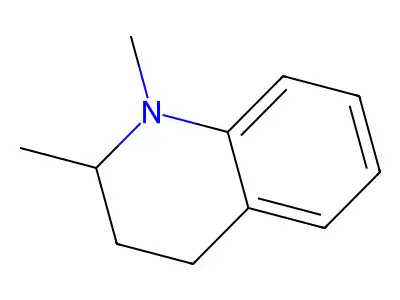 1,2-Dimethyl-1,2,3,4-tetrahydroquinoline structure
