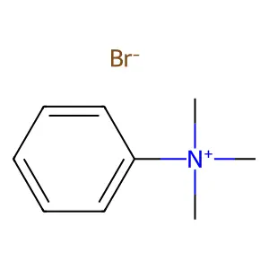 三甲基苯基溴化铵 structure