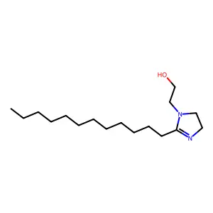 1H-Imidazole-1-ethanol, 2-dodecyl-4,5-dihydro- structure