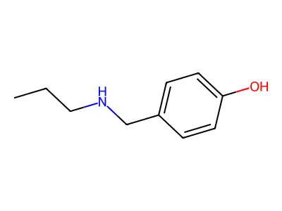 4-[(Propylamino)methyl]phenol structure