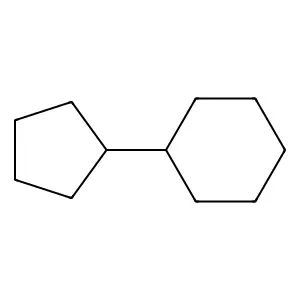 环戊基环己烷 structure