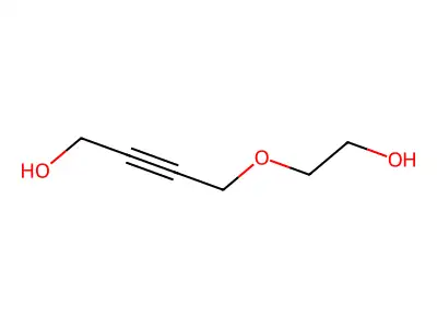 5-Oxa-2-heptyne-1,7-diol structure