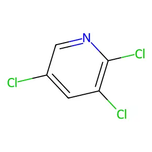 Pyridine, 2,3,5-trichloro- structure