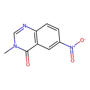 4(3H)-Quinazolinone, 3-methyl-6-nitro- structure