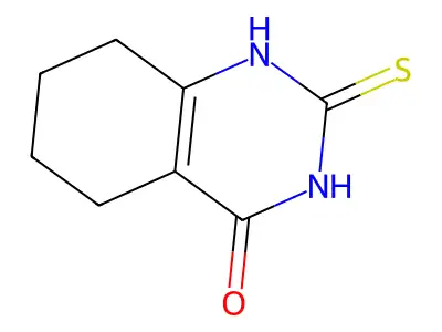 2-Thioxo-2,3,5,6,7,8-hexahydroquinazolin-4(1H)-one structure