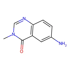 6-Amino-3-methyl-3,4-dihydroquinazolin-4-one structure