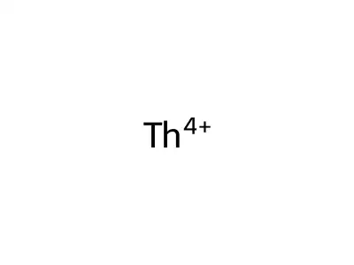 Thorium hydride (ThH3) structure
