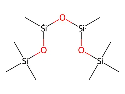 三甲基-[甲基-[甲基(三甲基硅氧基)硅基]氧硅基]氧硅烷 structure
