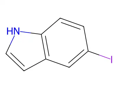 5-Iodo-1H-indole structure