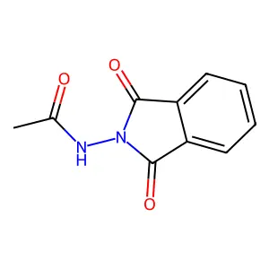 N-(1,3-dioxoisoindol-2-yl)acetamide structure