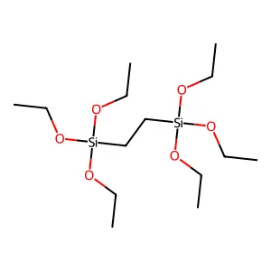 双(三乙氧基硅基)乙烷 structure