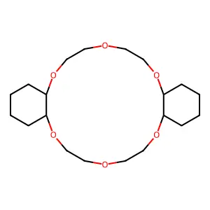 二环己烷并-18-冠-6 structure