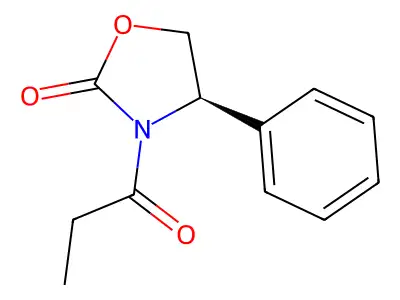 (S)-4-Phenyl-3-propionyloxazolidin-2-one structure